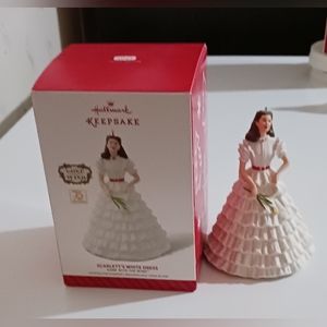 2014 Hallmark Scarlett Ohara Christmas Ornament